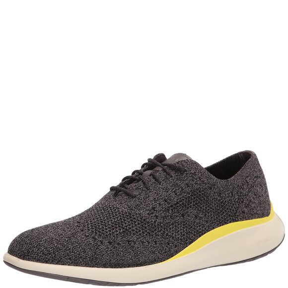 Cole Haan Grand Troy Knit Oxford Black Knit 10.5 D (M)